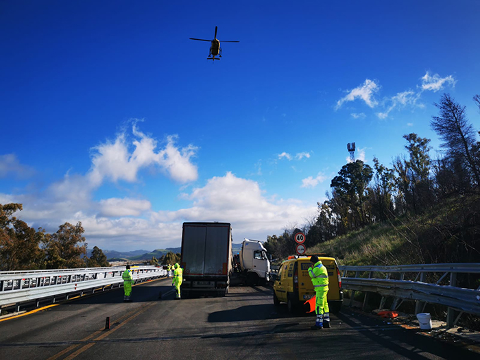 autotreno incidente