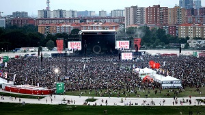 concerto degli Arctic Monkeys allIppodromo La Maura July 15 2023 Lapresse