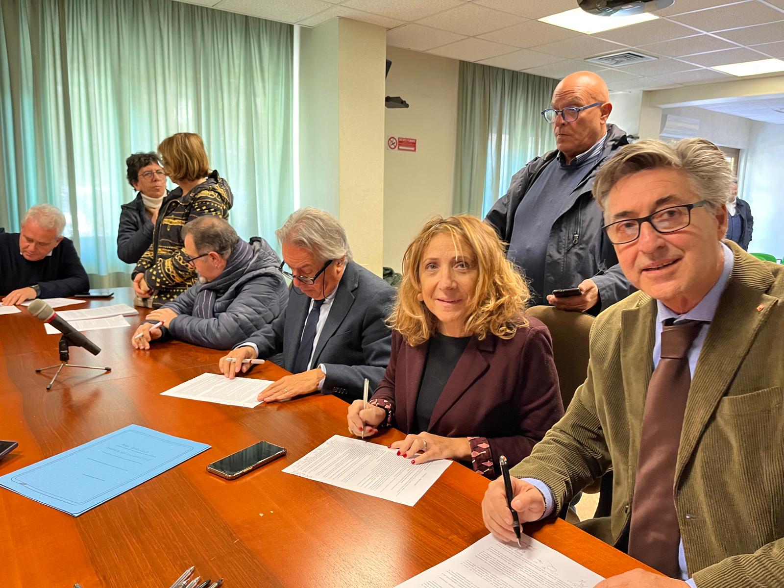 firma contratto regione