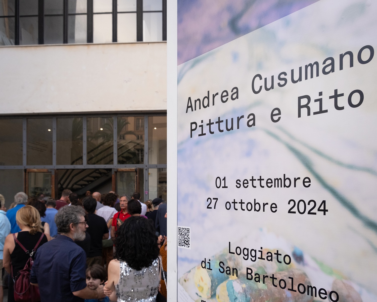 Inaugurazione Andrea Cusumano Pittura e Rito 1