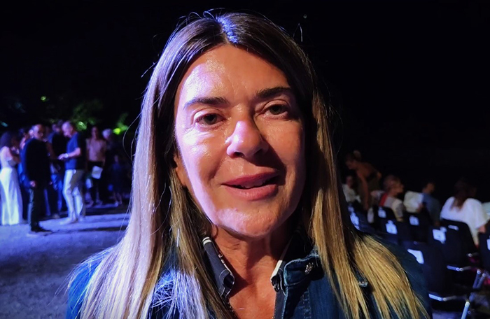 thumbnail b Elvira Amata assessore regionale al Turismo e Spettacolo al termine della rappresentazione