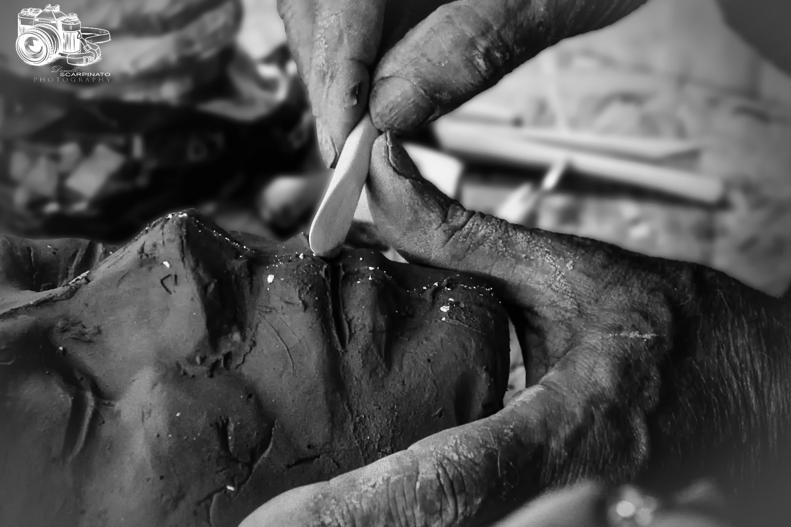 la bottega dello scultore