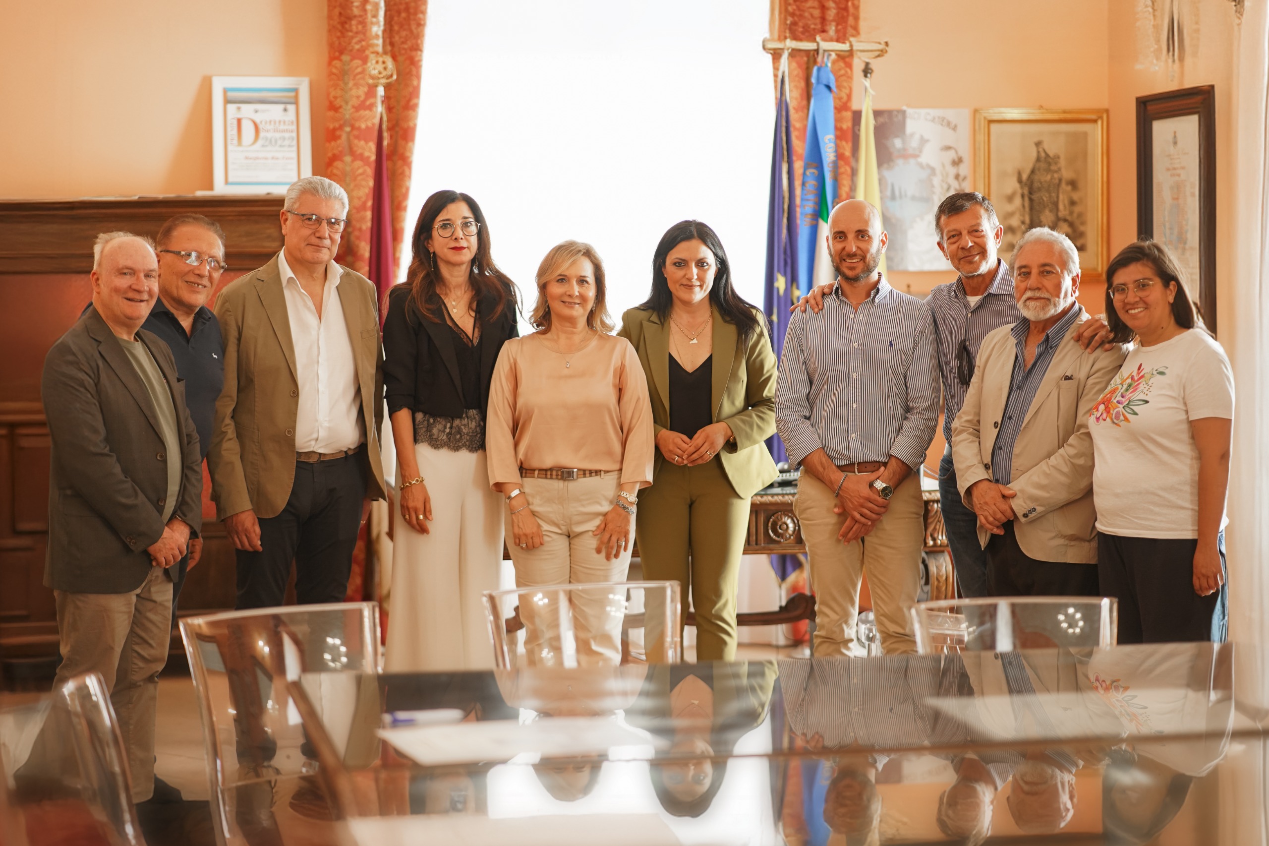 Conferenza stampa Comune di Aci Catena Ct