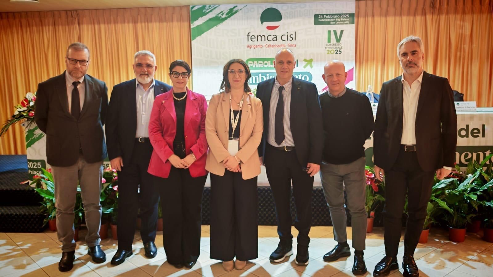 FOTINA CONGRESSO FEEMCA CISL