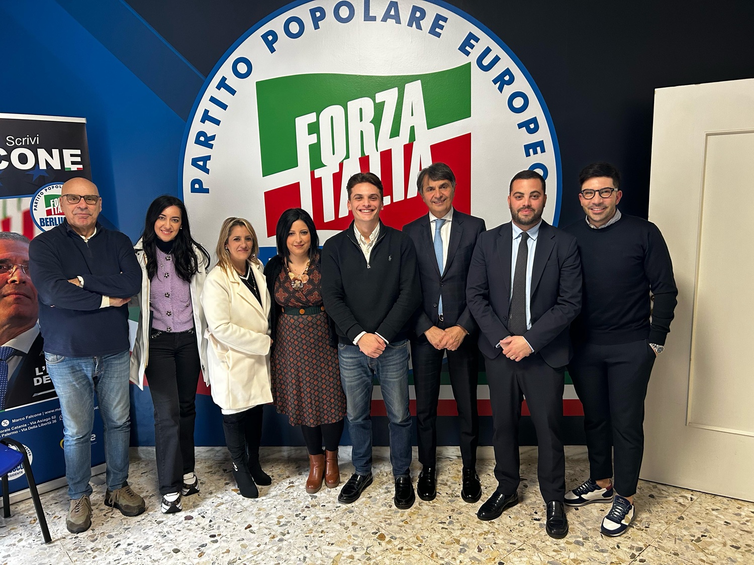 Forza Italia Catania gruppo Palazzo Elefanti