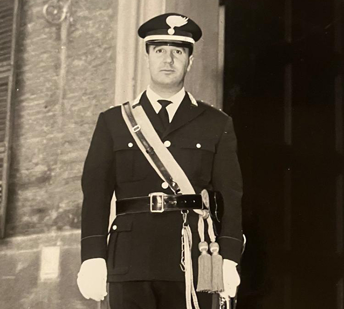 Gen. Calogero Panepinto da giovane