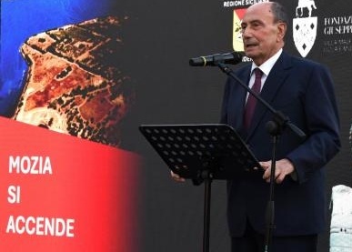 Illuminazione Mozia Intervento Schifani