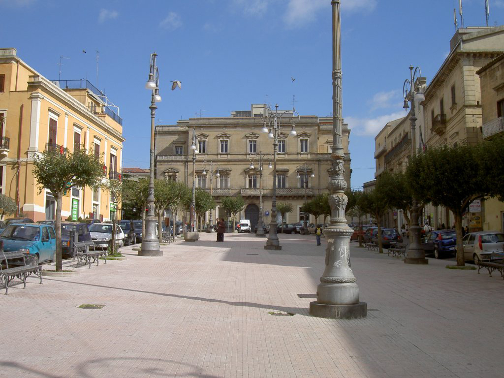 Piazza a Enna Piazza Vittorio Emanuele