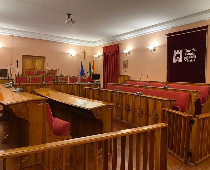 aula consiliare Troina