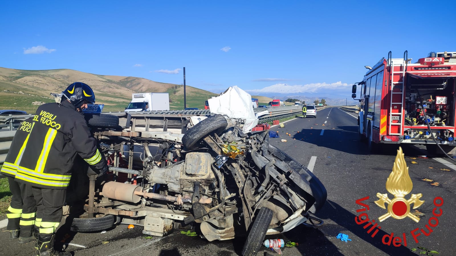 incidente in autostrada