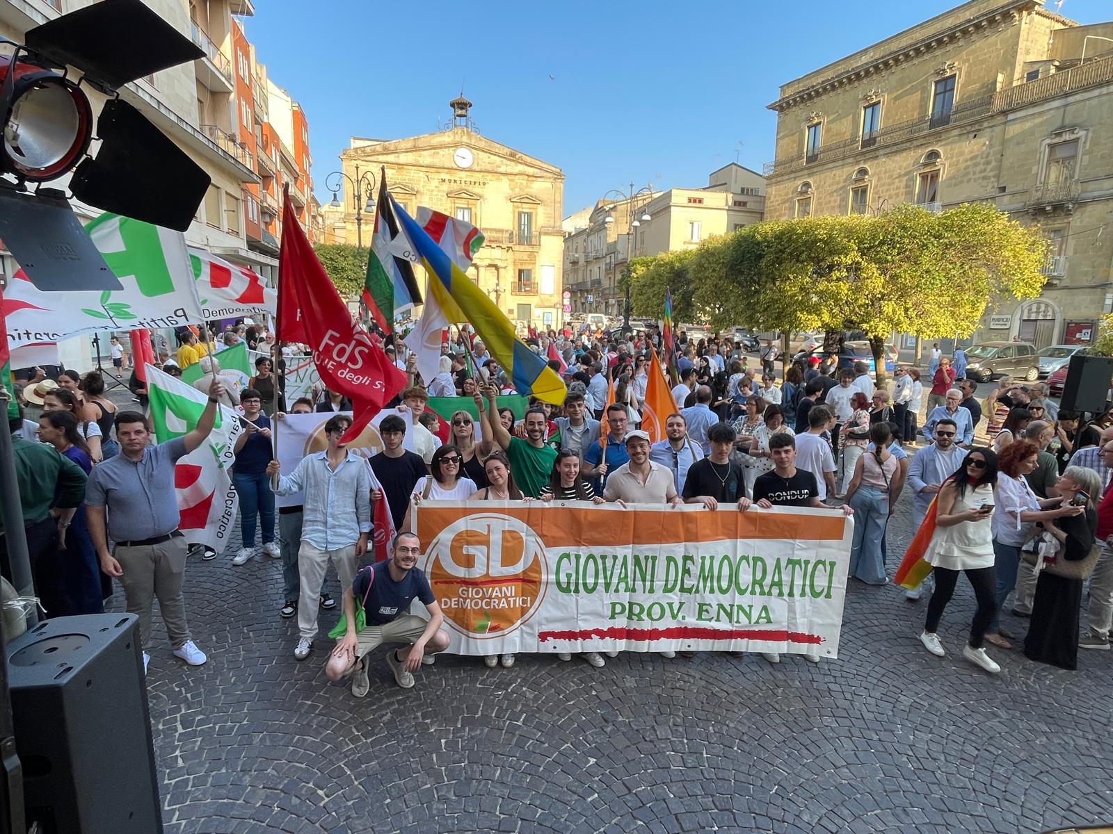 manifestazione gaza