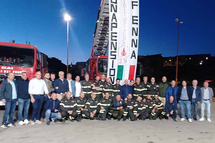 vigili del fuoco enna