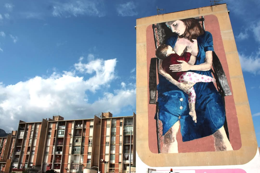 Murale Sangu e Latti Sperone
