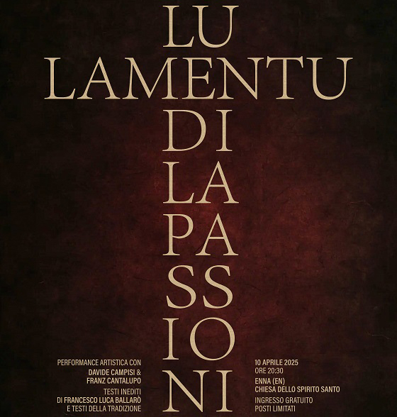 LU LAMENTU DI LA PASSIONI