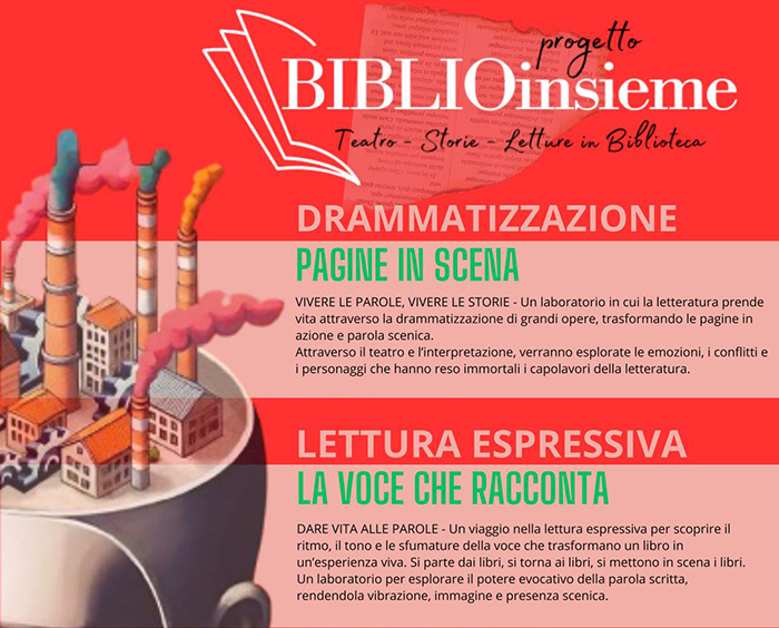 Locandina laboratori BIBLIOINSIEME
