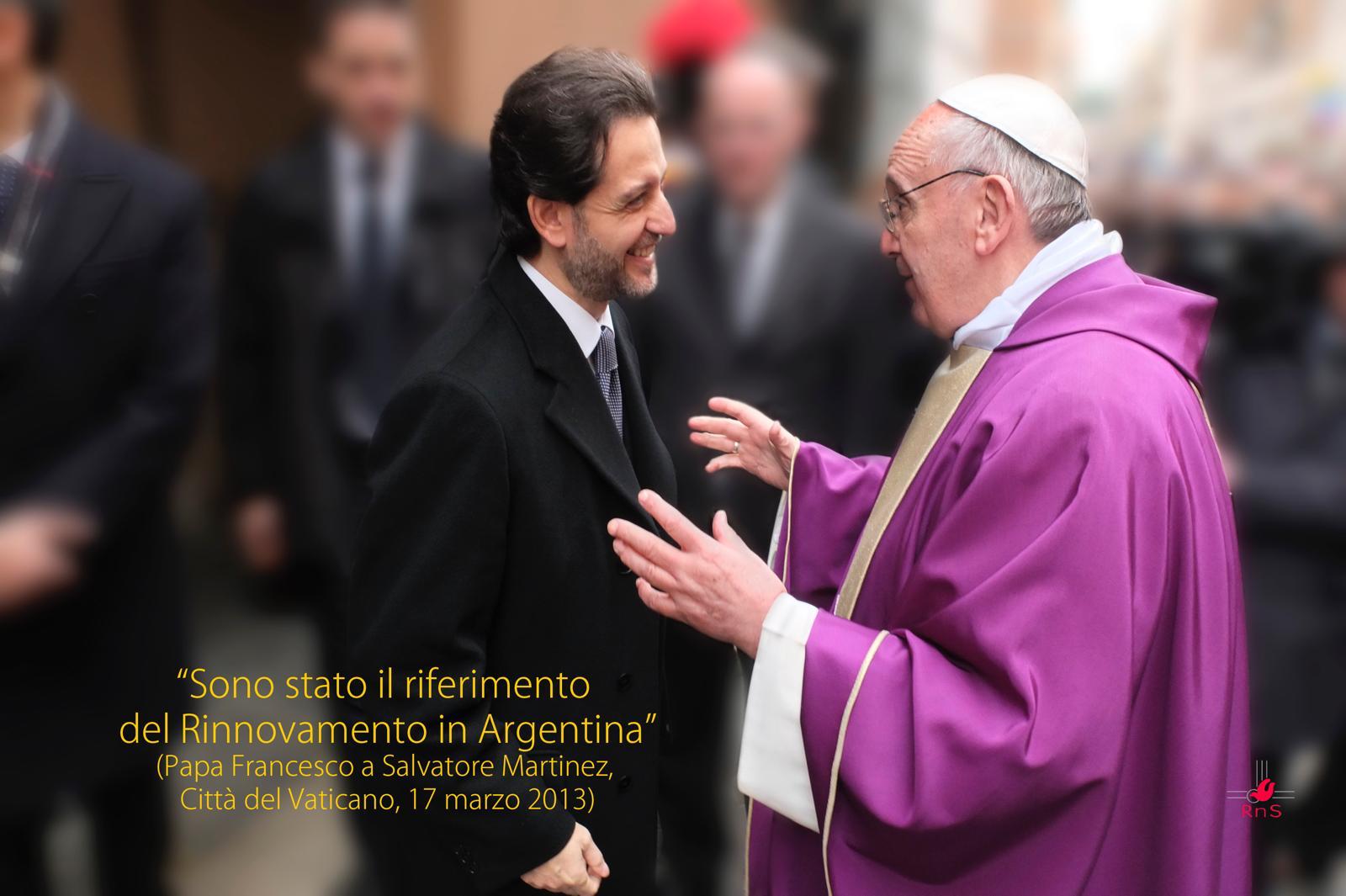 Martinez con Francesco 1