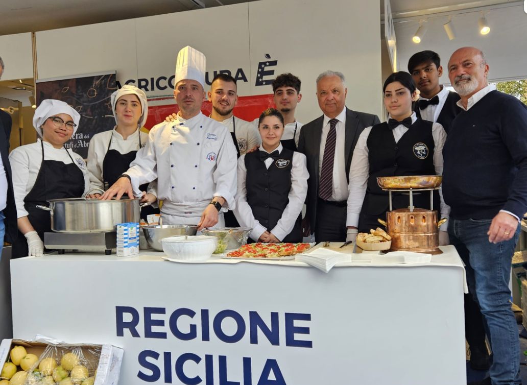 Agricoltura È Lo stand della Regione Siciliana
