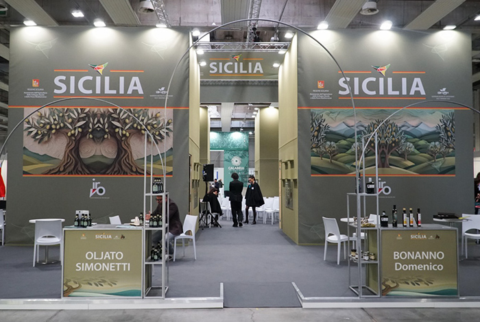 Lo stand Sicilia a Sol2Expo