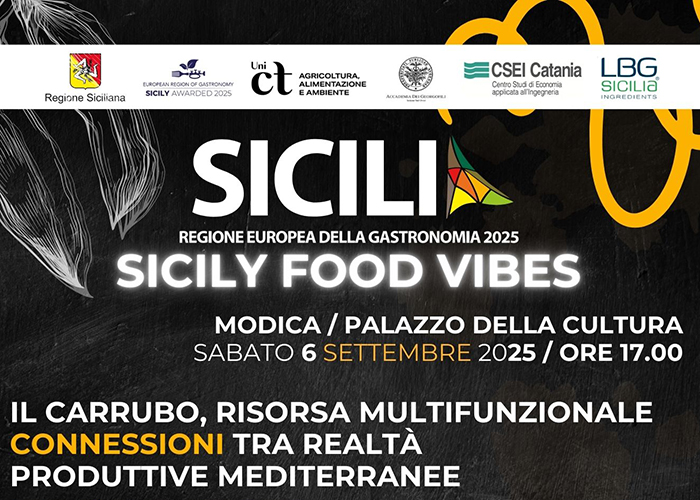 MODICA locandine SICILIA REGIONE EUROPEA DELLA GASTRONOMIA 2025 A4