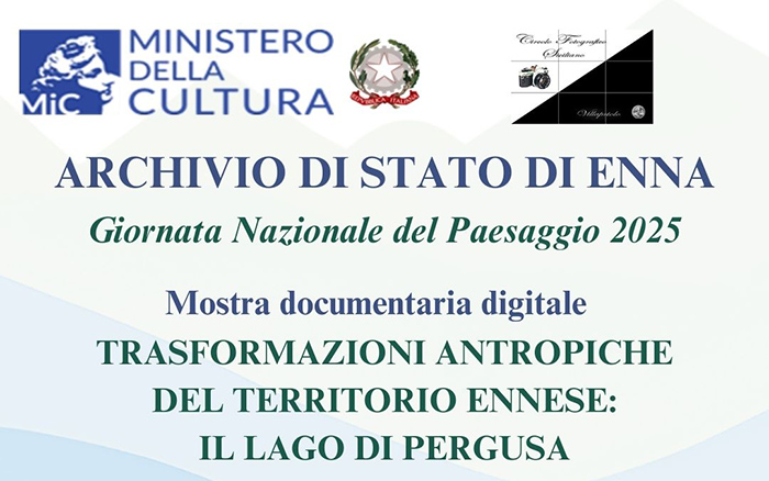 TRASFORMAZIONI ANTROPICHE DEL TERRITORIO ENNESE IL LAGO DI PERGUSA