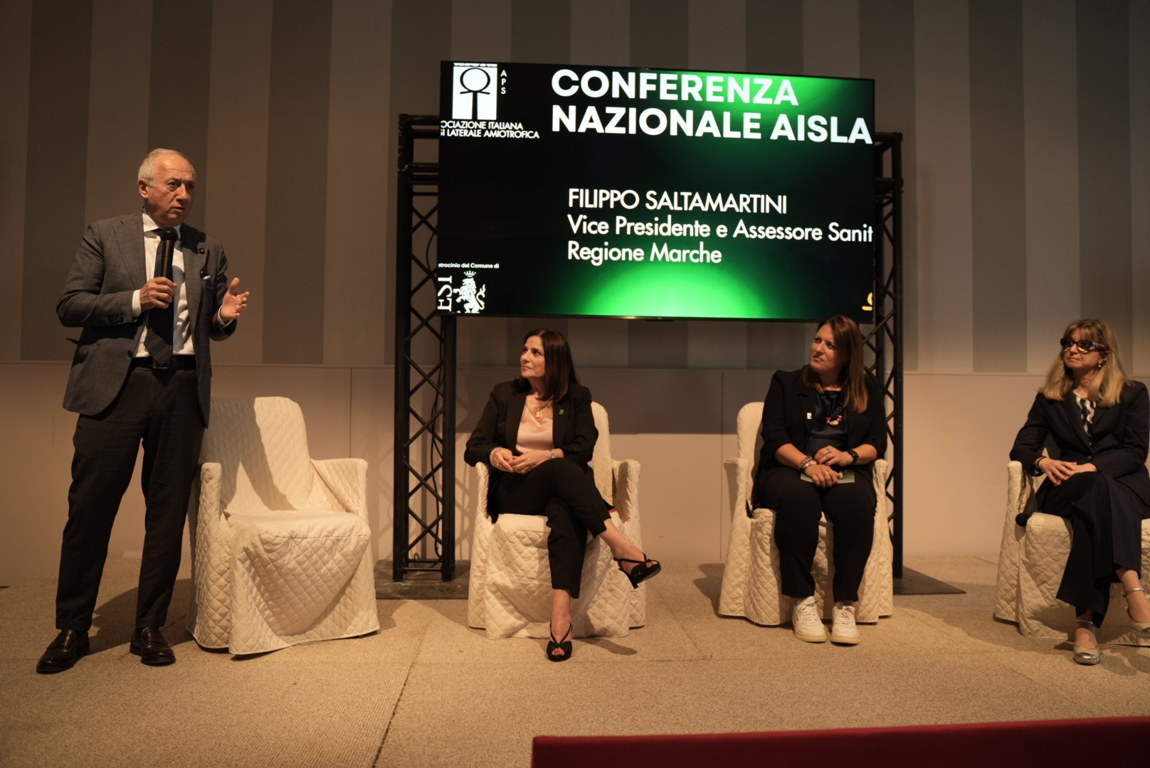 thumbnail Filippo Saltamartini Vicepresidente e Assessore alla Sanità Regione Marche alla Tavola Rotonda
