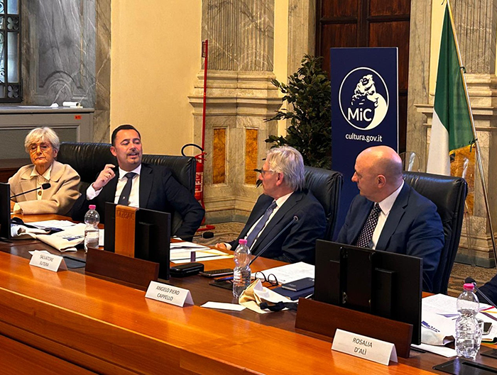 Gibellina capitale Scarpinato a Roma01