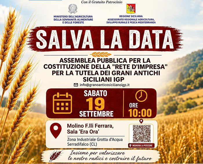 Locandina GRANI ANTICHI SICILIANI IGP 19 09 2026