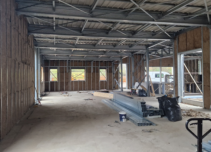 ROCKWOOL pannelli fonoassorbenti immagine di cantiere