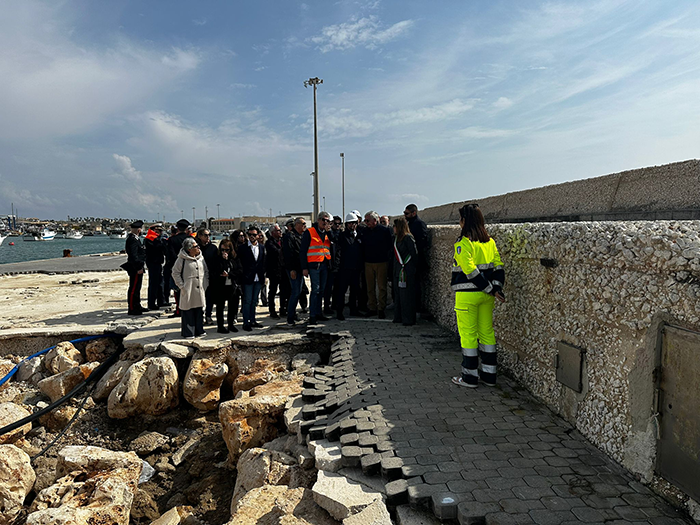 Consegna lavori porto di Portopalo di Capo Passero Sr 2