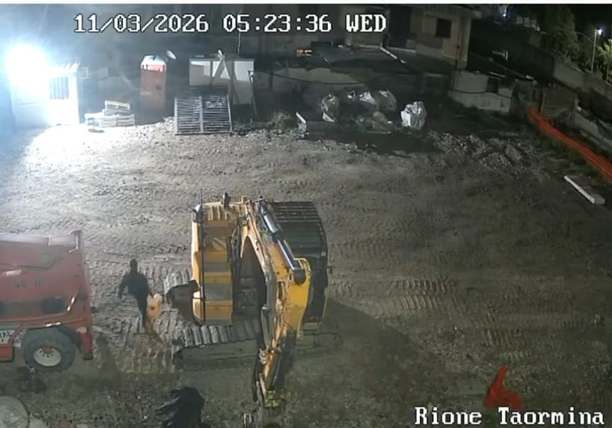 Furto nel cantiere del rione Taormina a Messina