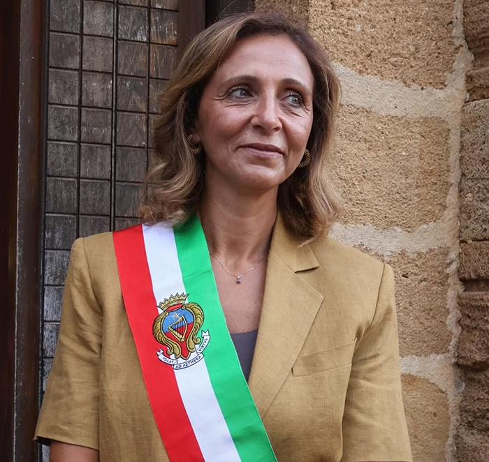 Foto Giovanna Casà sindaca di Sambuca di Sicilia