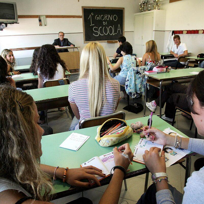 primo giorno di scuola