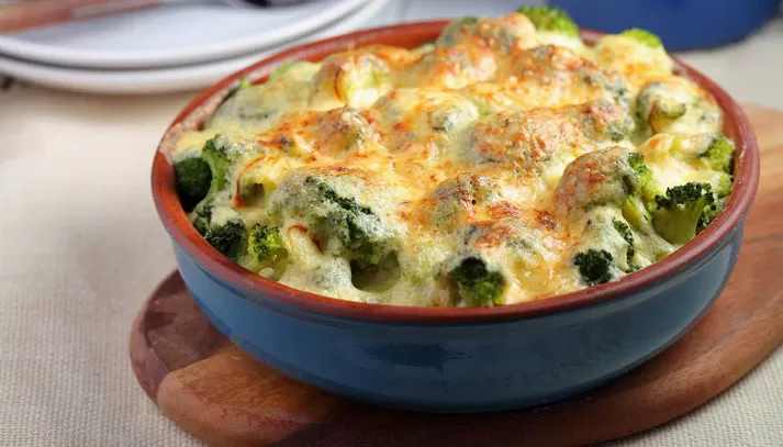 broccoli al forno con parmigiano