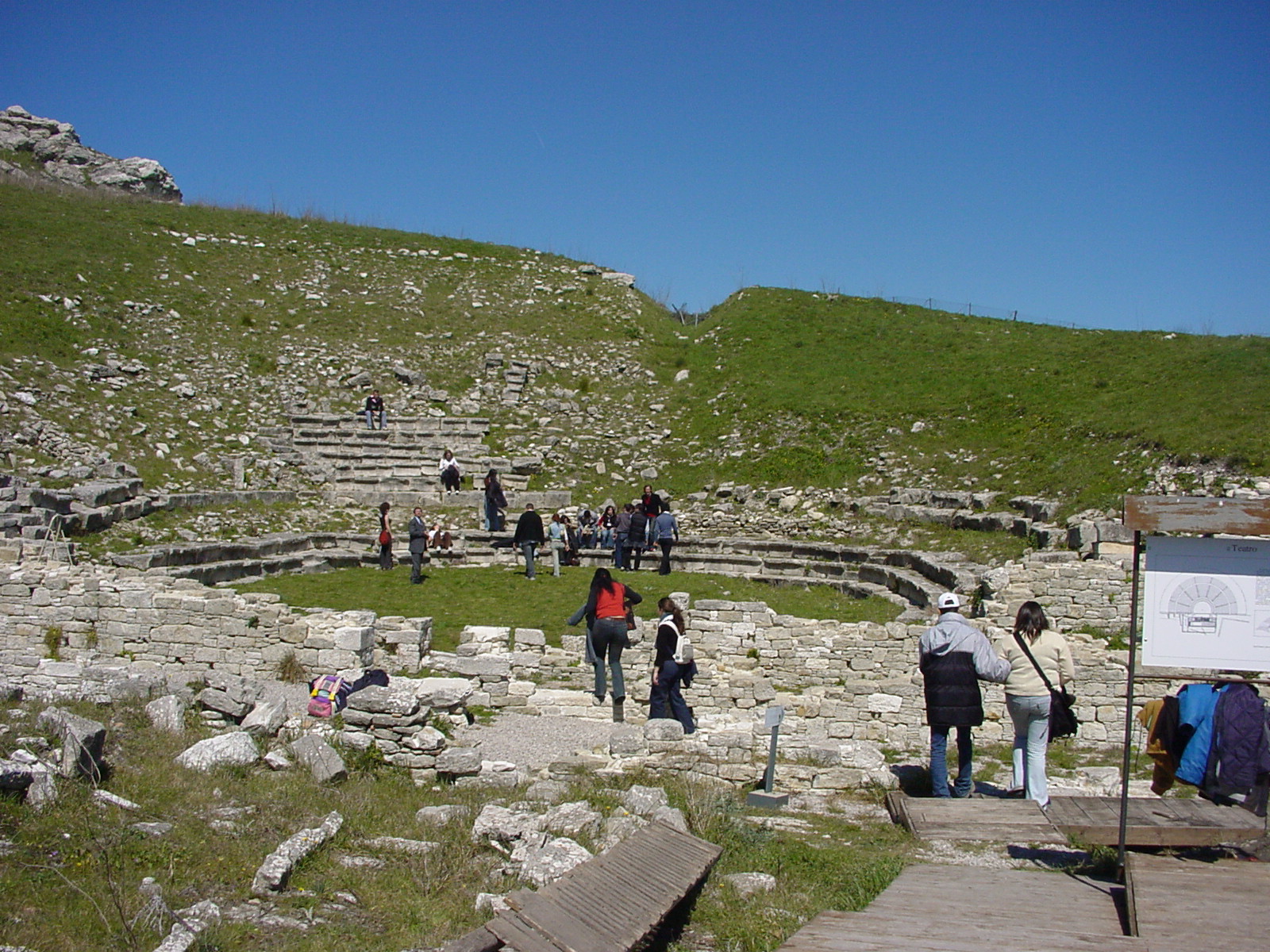 Monte Iato Theater