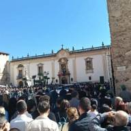Monreale (Pa) - L'ultimo saluto in Duomo alle tre giovani vittime della strage di sabato scorso