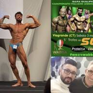 Bodybuilding - Andrea Schembri trionfa nella categoria Hpzero al 5° Torneo del Sud