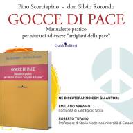 “Gocce di Pace”: un manuale per diventare artigiani della pace con Pino Scorciapino e padre Silvio Rotondo