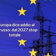 Roma - Dal 2027 stop alle importazioni di gas Russo