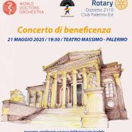 Musica per la Vita: 70 medici in concerto al Teatro Massimo di Palermo per sconfiggere la polio