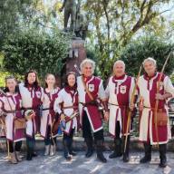 Tiro con l'arco storico - Buona la prima prova degli Arcieri Ennesi a Monforte S.Giorgio