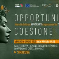 Opportunità Coesione: oltre 800 milioni per enti, imprese e terzo settore – il 6 giugno tappa a Siracusa