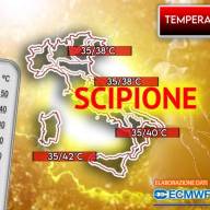 Italia nella morsa del caldo: in arrivo Scipione, l’anticiclone africano che infiammerà la Penisola