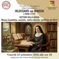 Hildegard, l’armonia del mondo: a Ragusa il saggio di Gino Carbonaro