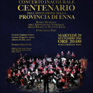 Enna, al via le celebrazioni per il Centenario della Provincia: in piazza la grande musica