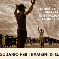 Un sudario per i bambini di Gaza, otto scuole di Palermo in corteo per la pace