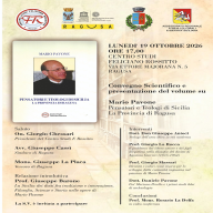 Ragusa, un convegno dedicato a Mario Pavone e al pensiero siciliano