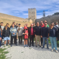 Enna, volontari di NAS Sigonella al lavoro per l’ambiente al Castello di Lombardia