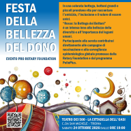 Troina, la “Festa della Bellezza del Dono” per sostenere la lotta alla poliomielite